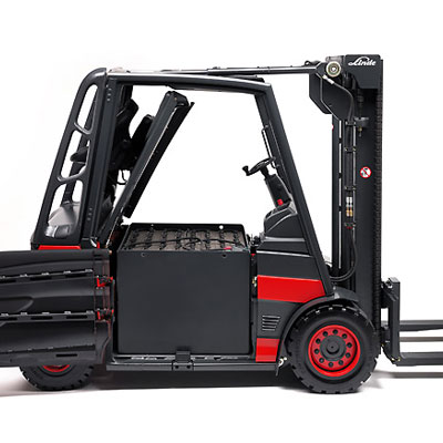 Linde series388 E35-E50 electric forklift linde energy management