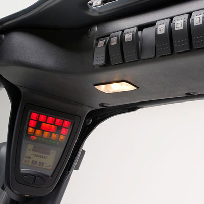 Linde series391 h18-h20 engine forklift truck controls