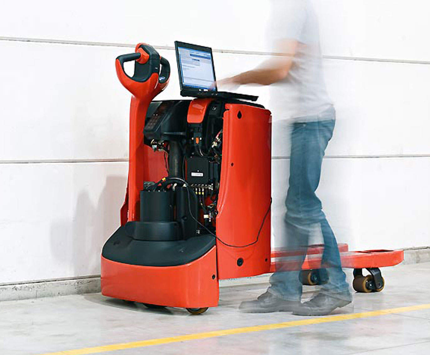 Linde series1152 T16-T20 electric hand pallet truck application