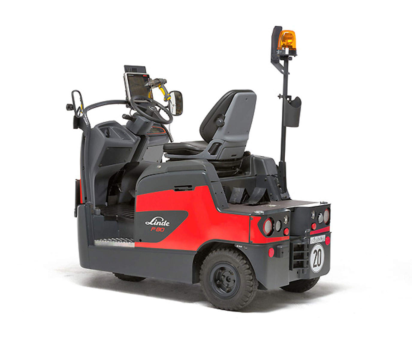 Linde series1191 P60 P80 electric tow tractor features