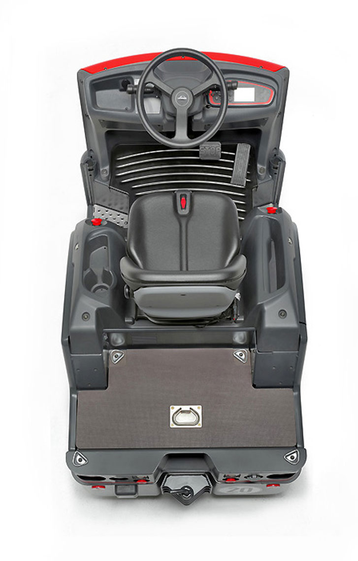 Linde series1191 P60 P80 electric tow tractor profile hero