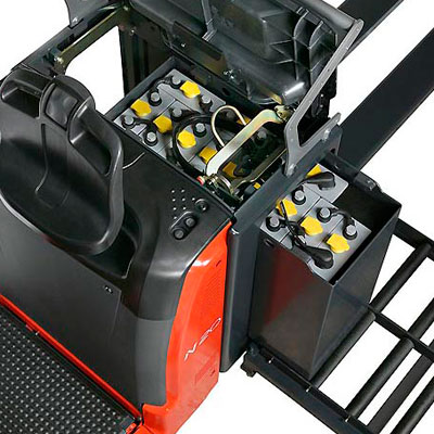 Linde series132 N20 N24HP electric order pickers ac motor