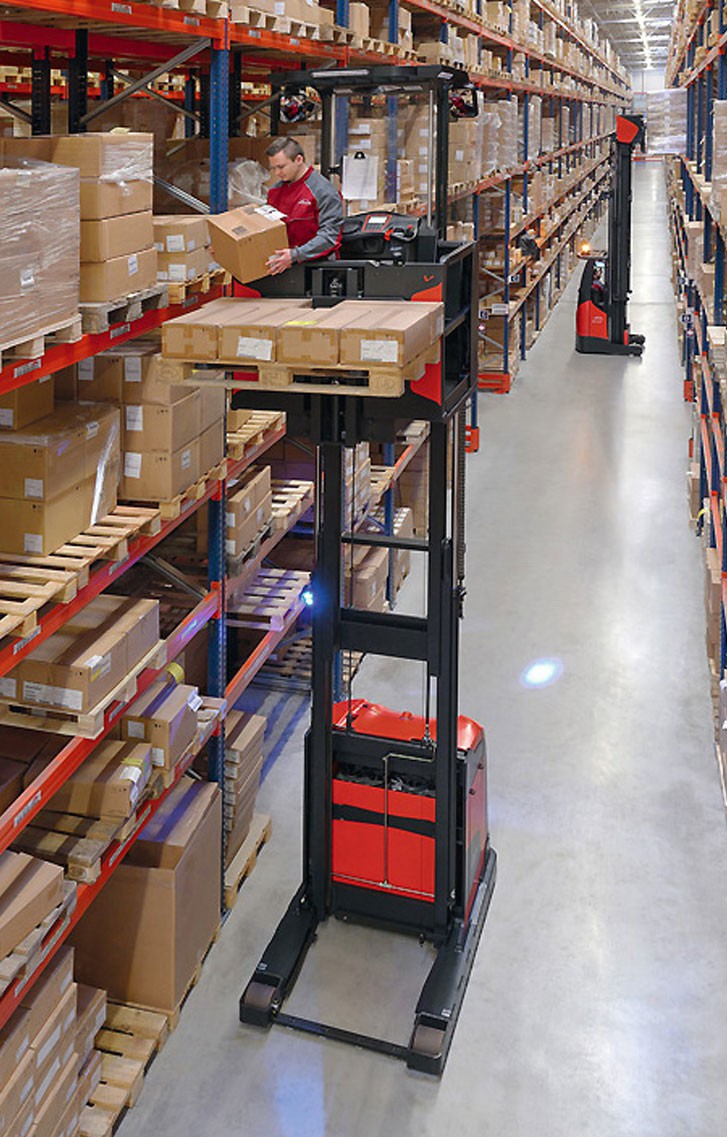 Linde series5213 V electric order pickers platform lift