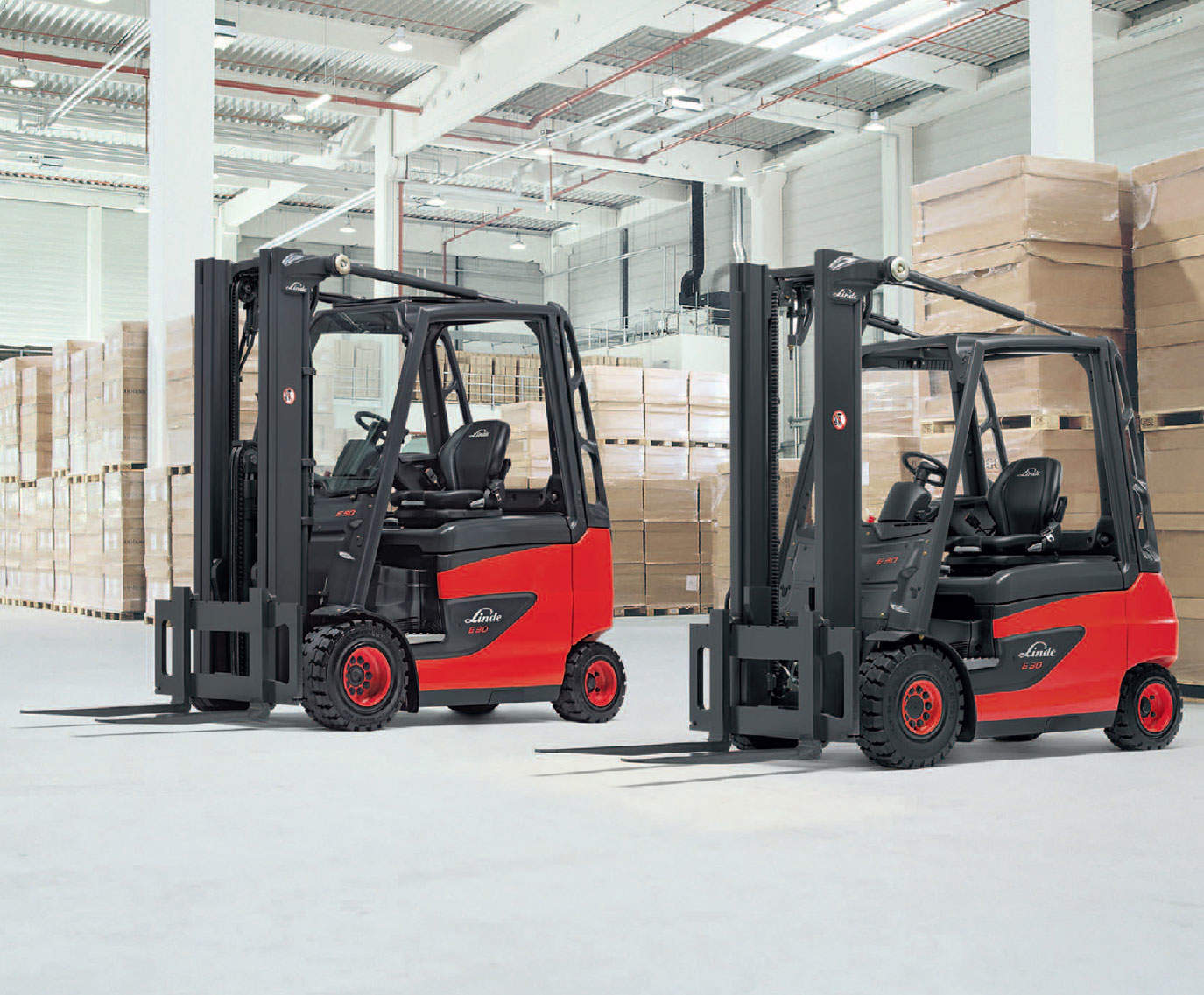 forklift hire linde e20 e35 performance left