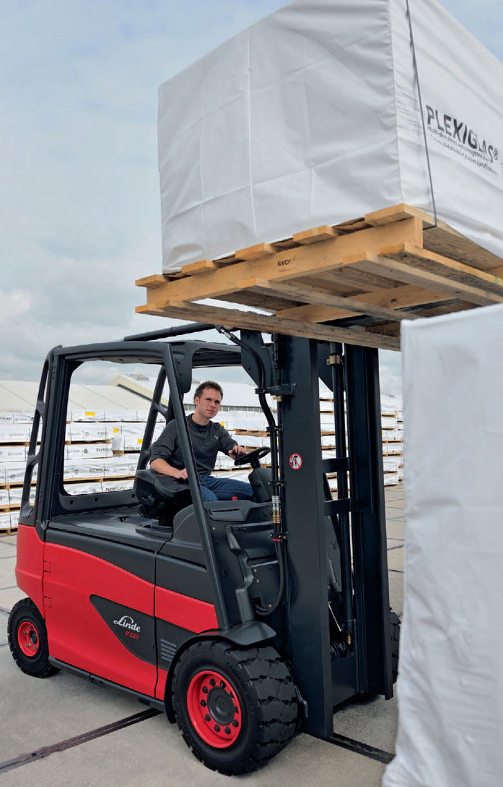 forklift hire linde e35 e50 performance right