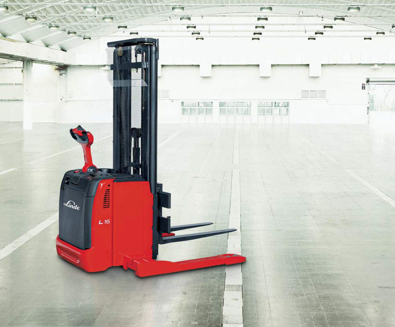 forklift hire linde l14 l16as performance left