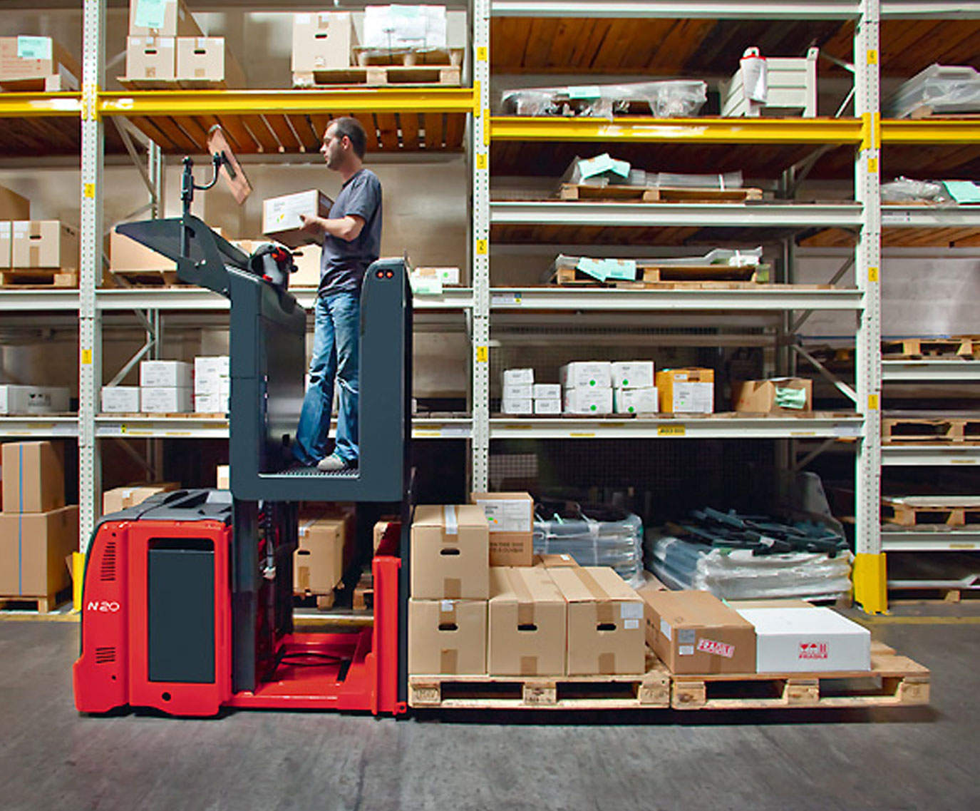 forklift hire linde series1111 N20Vi VLi electric order pickers warehouse