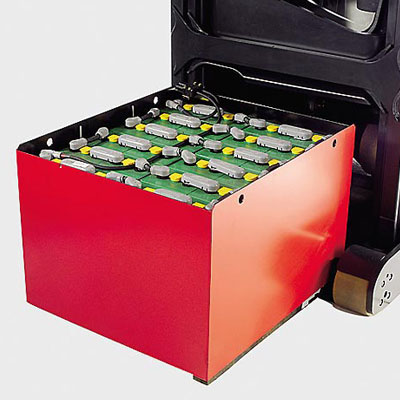 forklift hire linde series116 R14 R17X electric reach trucks batteries