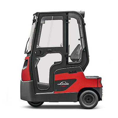 forklift hire linde series1191 P60 P80 electric tow tractor compact