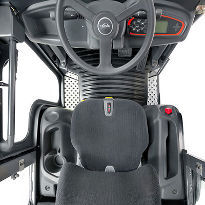 forklift hire linde series1191 W08 electric tow tractors controls