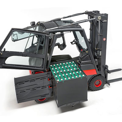 forklift hire linde series387 E20 E35 electric forklift linde operators energy management