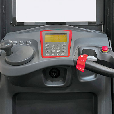 forklift hire linde series5021 V10 electric order pickers control concept