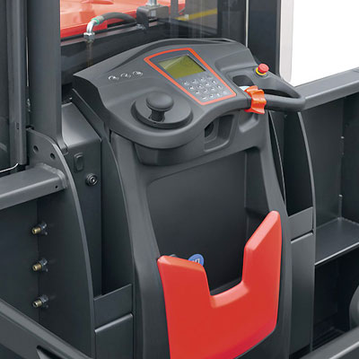 forklift hire linde series5213 V electric order pickers controls panel