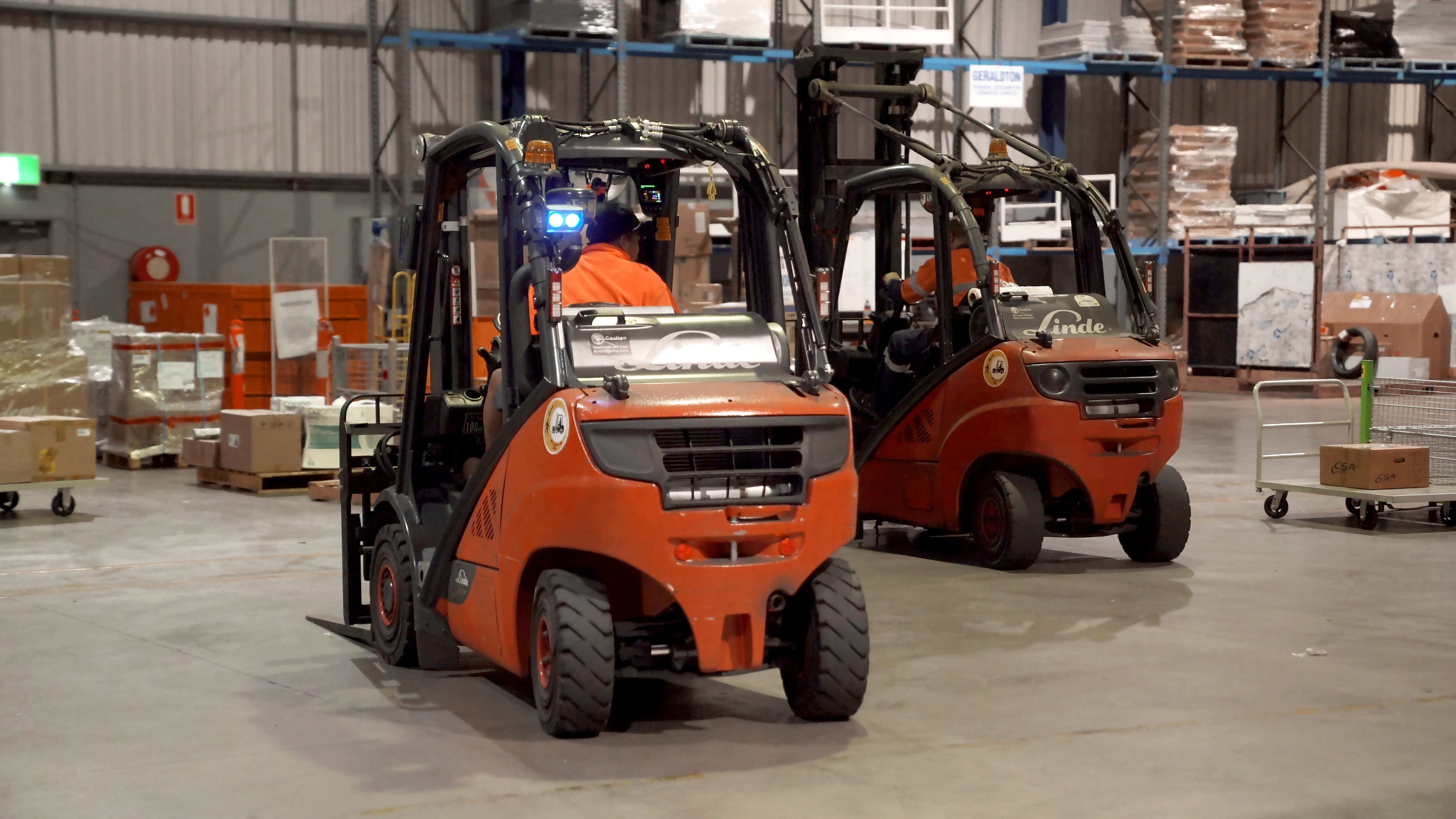 Linde and CTI Logistics Forklifts