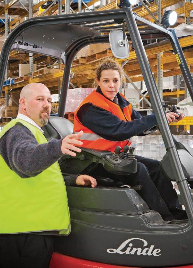 Forklift licence assessments