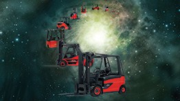 Linde's new forklift evolution at work