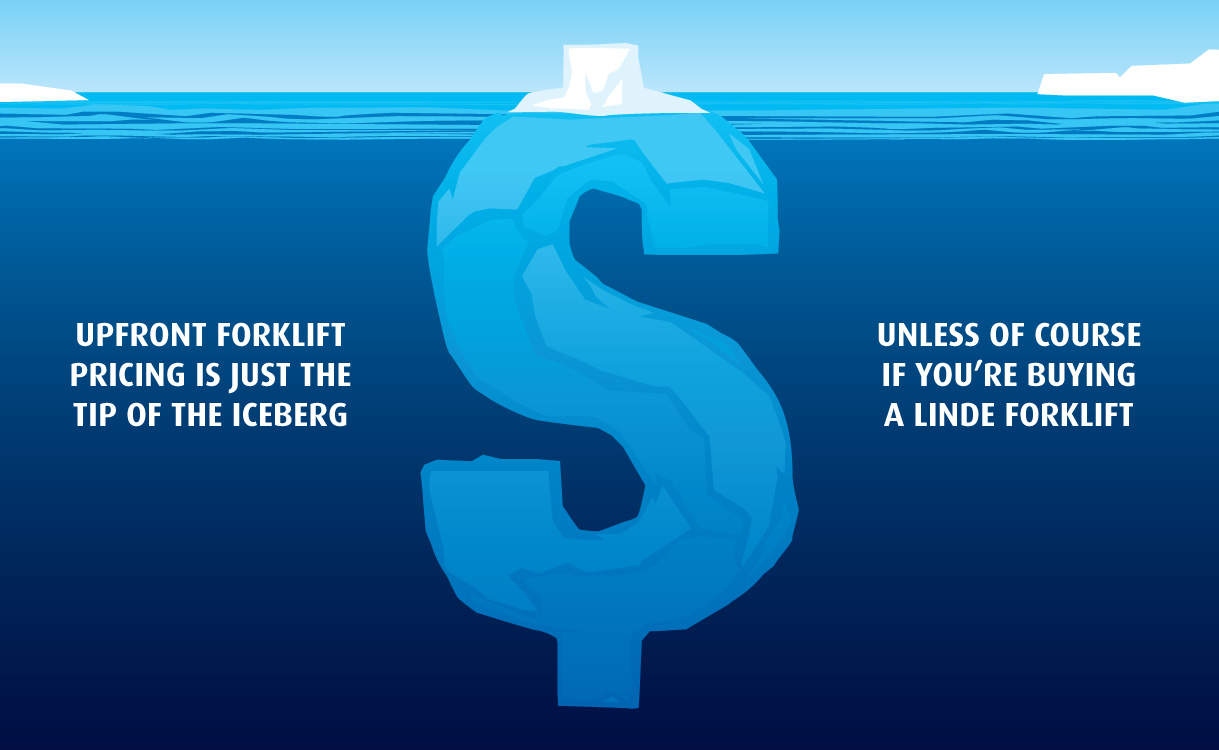 Linde forklifts tip of the iceberg