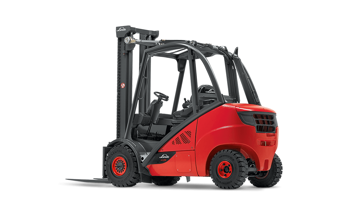 Linde Series 393 H25-H35 Engine Forklifts