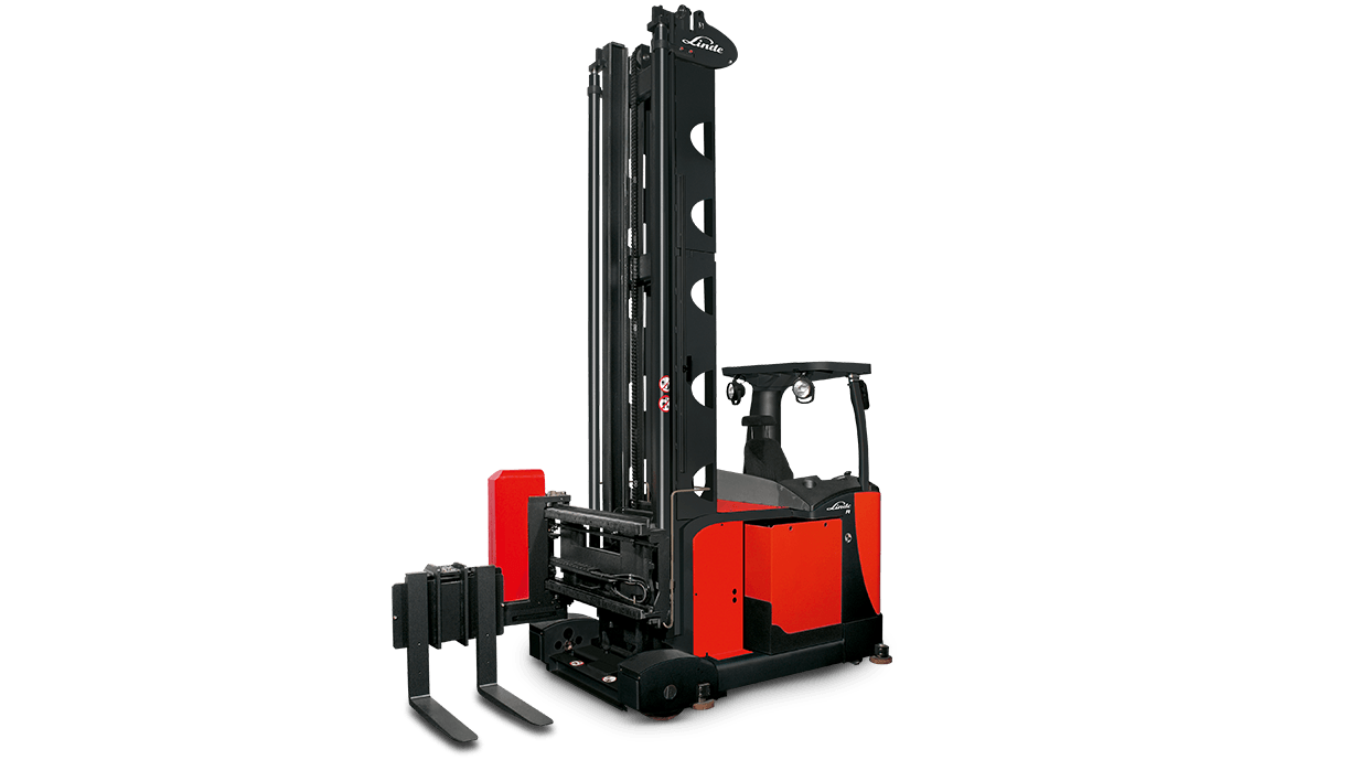 Linde A Series 5022 Man-down Electric Turret Trucks