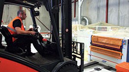 Linde used forklift purchase was a smooth process for WoodTech
