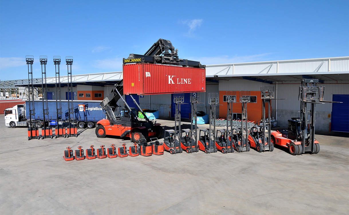 Linde Rental Solutions forklifts hire CTI fleet range