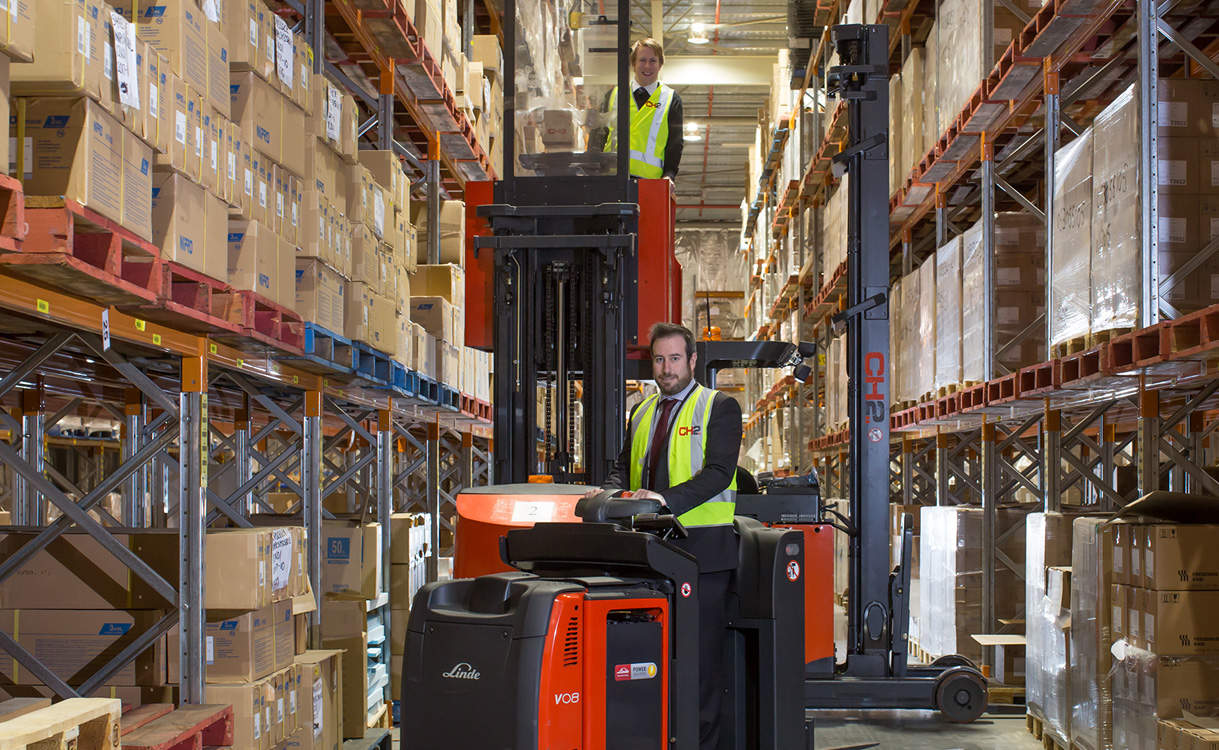 Linde new forklifts CH2 header