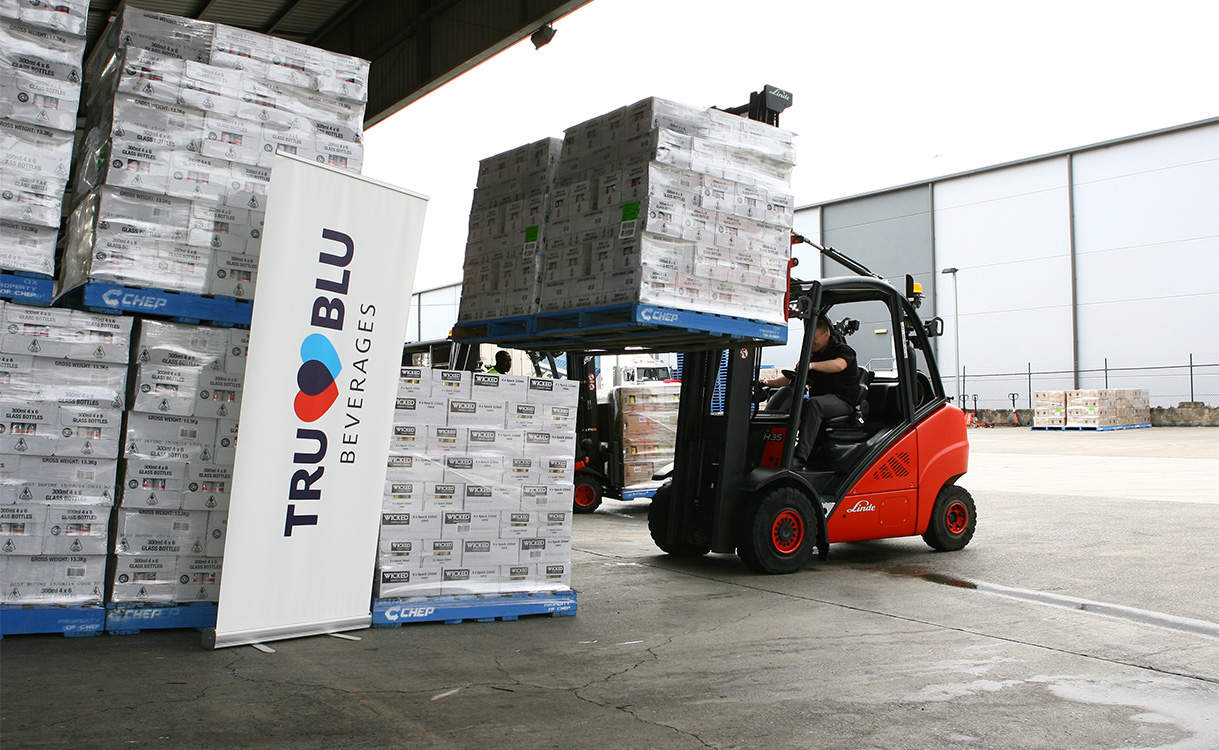 Linde new forklifts TruBlu pallet