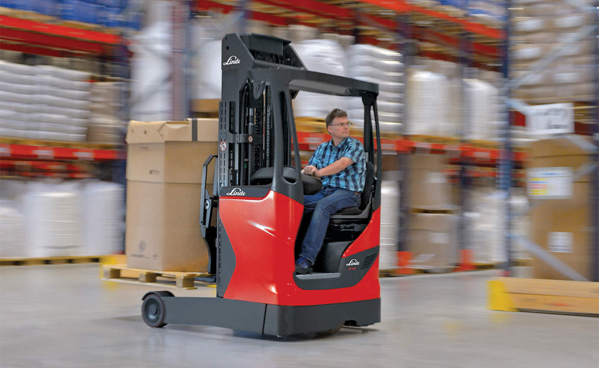 Linde reach trucks header