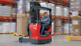 Linde reach forklift trucks reset benchmarks