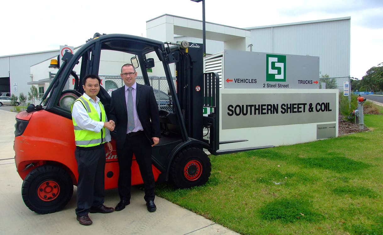 linde stories southern steel agreement