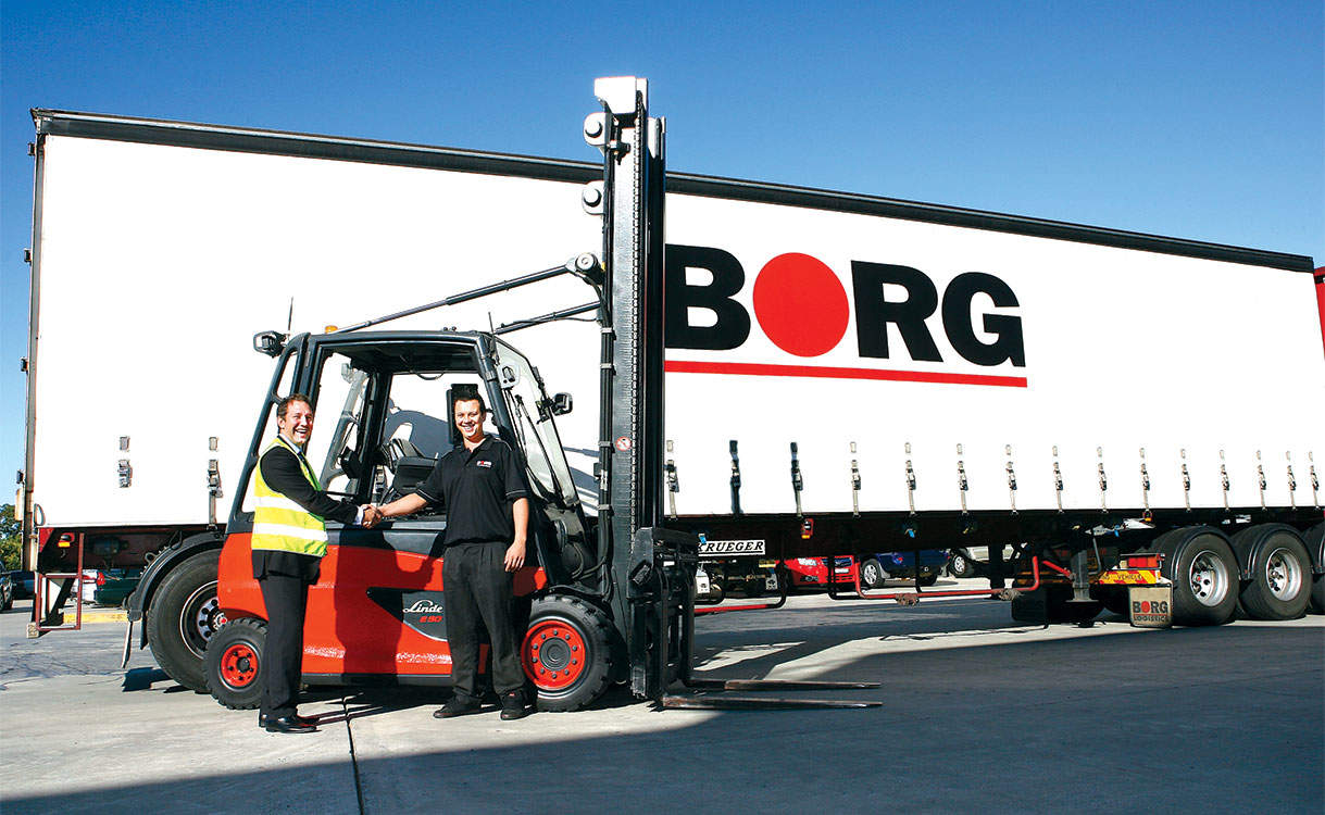 linde enterprise solutions borg forklift