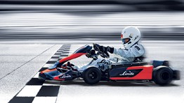 Linde E1 e-kart sets a NEW world record