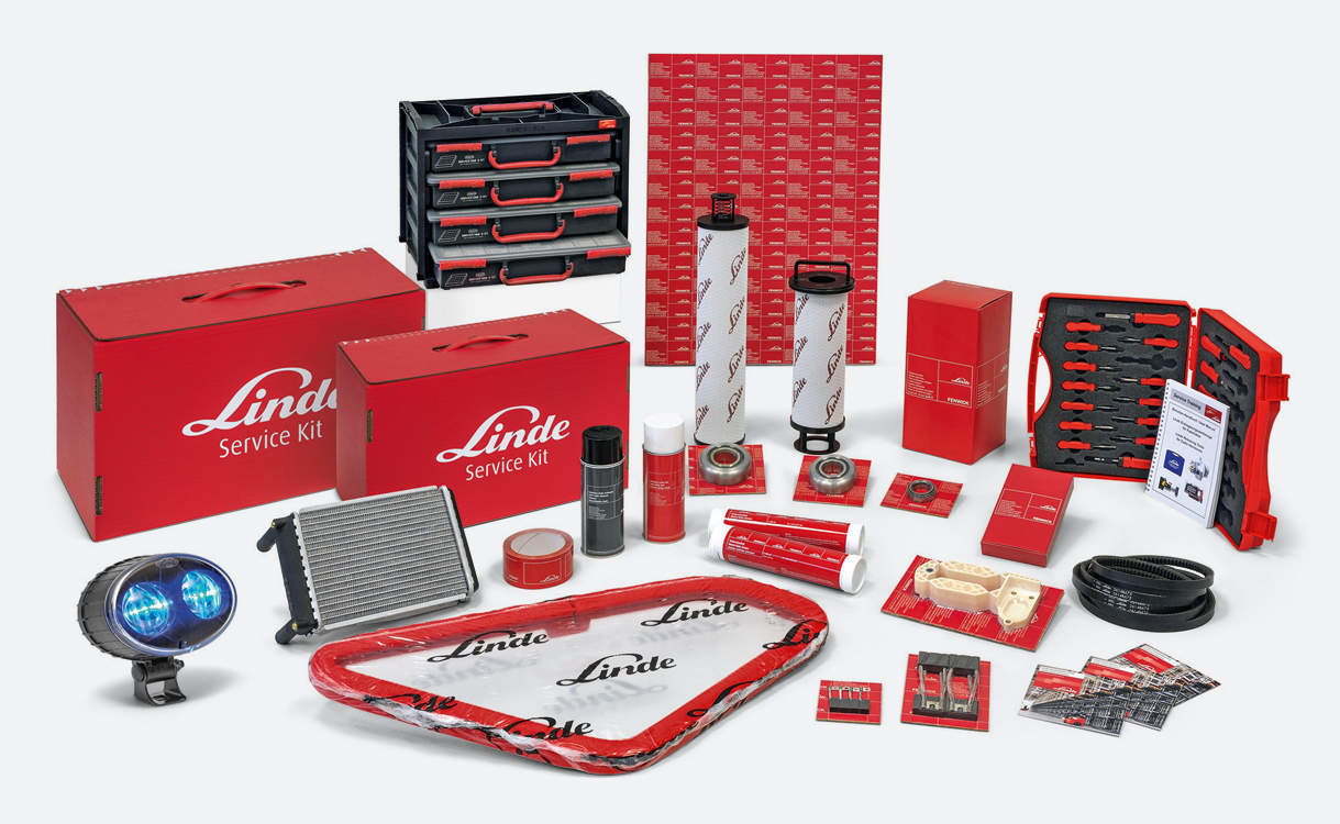 linde forklift service support genuine parts