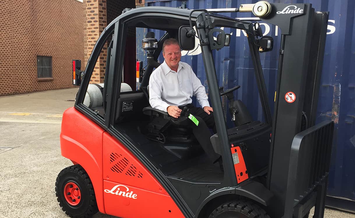 Alliance Transport sees value in used Linde forklift