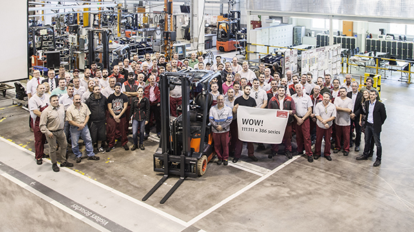The most successful electric forklift truck in the world