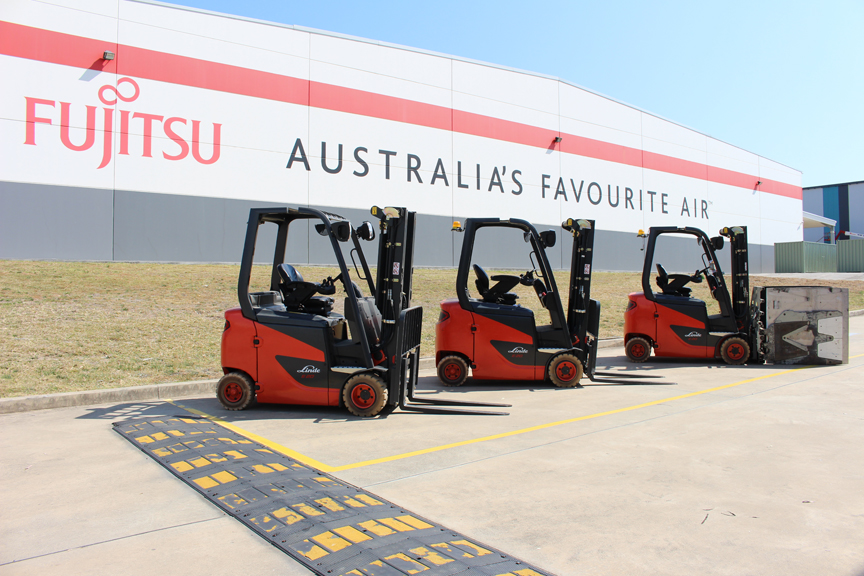 NEW LINDE FLEET SETS FUJITSU GENERAL AUSTRALIA FOR THE FUTURE