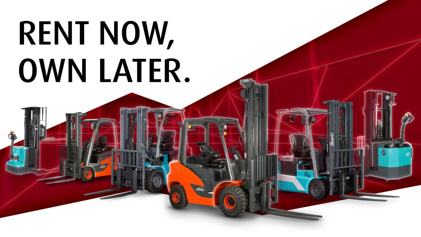 Rent Now, Own Later with Linde Material Handling
