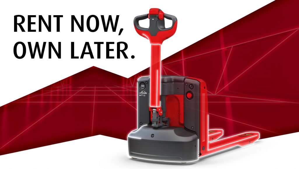 MT15 Pallet truck Rent Now, Own Later with Linde Material Handling